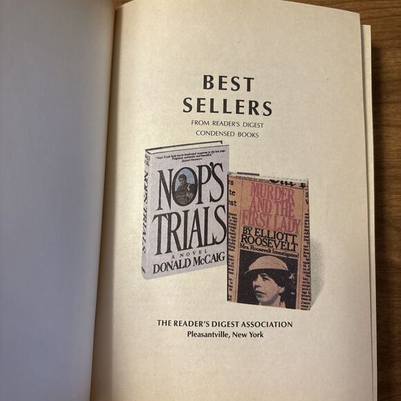 Best Sellers Reader's Digest Cond. Books -Nop’s Trial/Murder And The First Lady - Picture 1 of 11